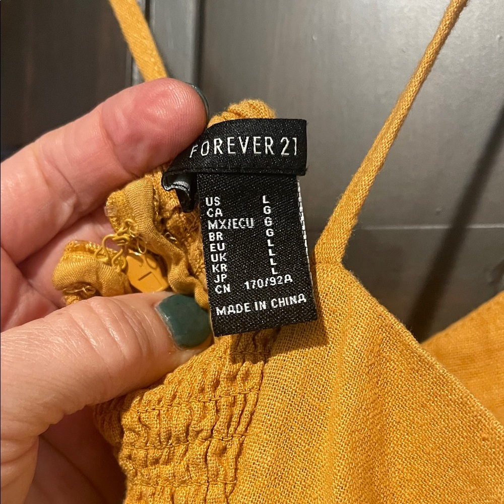 Yellow Midi Dress - Picture 7 of 7